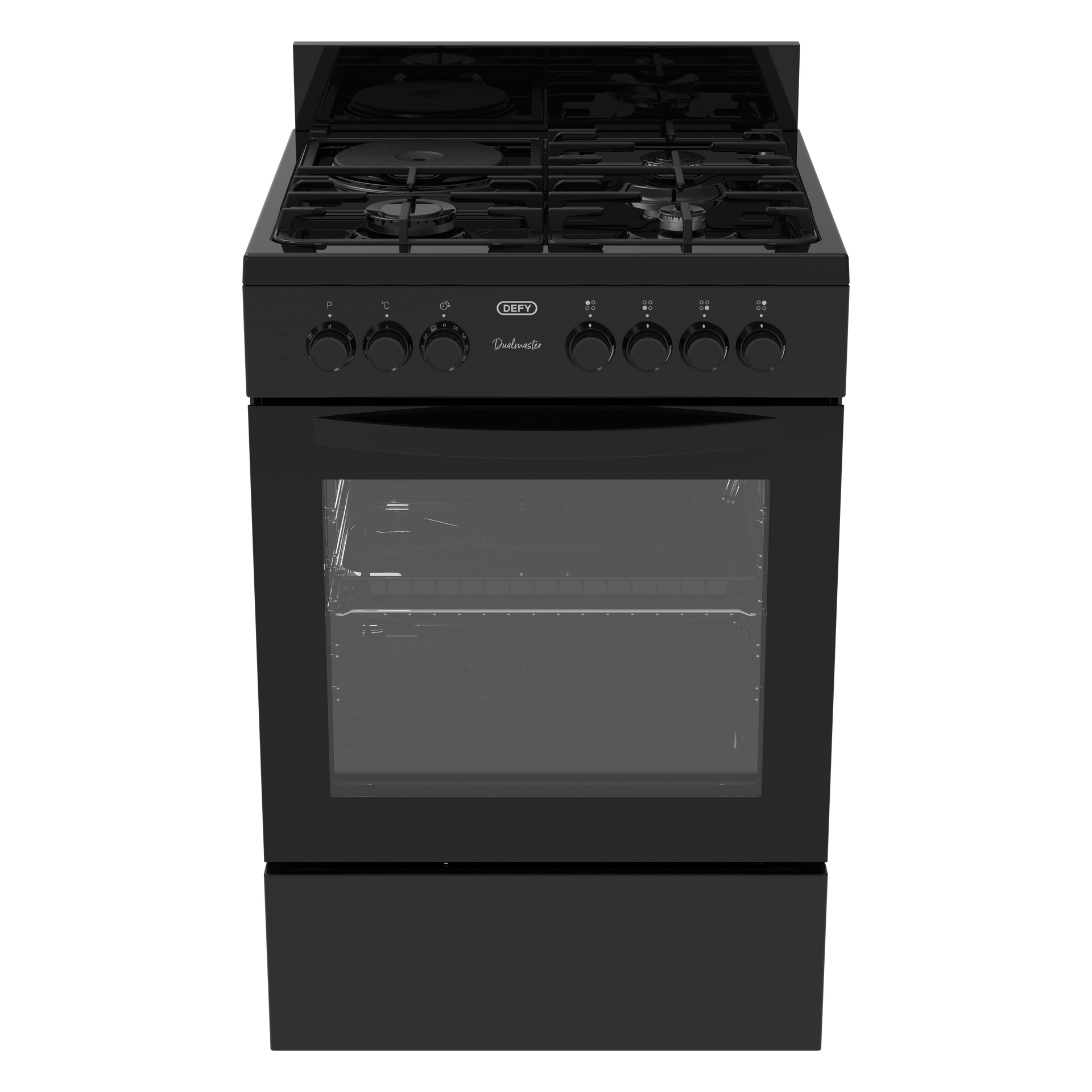 Defy Gas Electric Stove Black DGS679