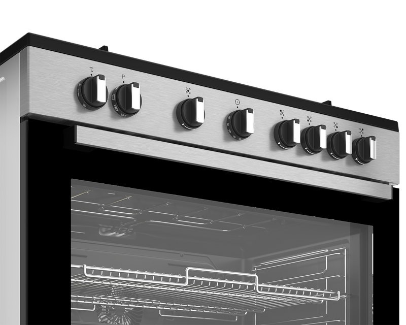 Defy Freestanding Gas/Electric Stove DGS90GEBI-4