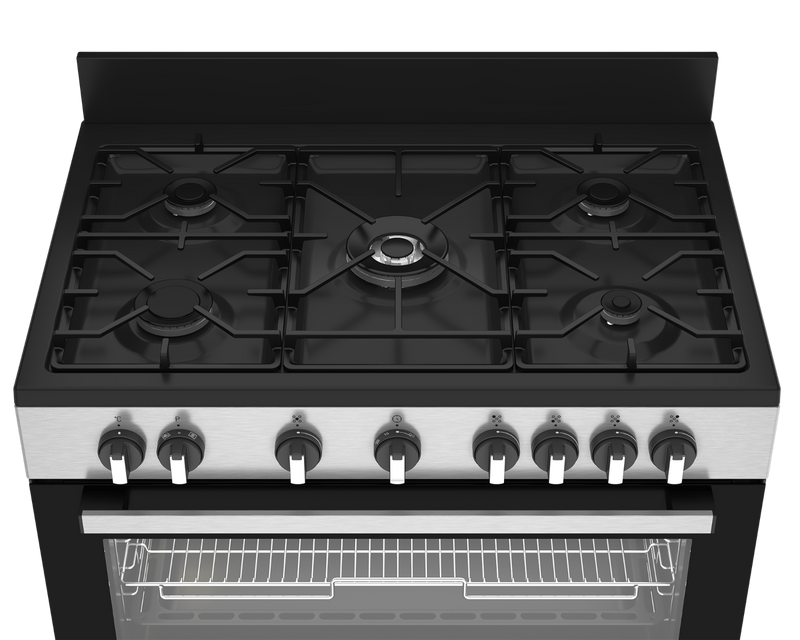 Defy Freestanding Gas/Electric Stove DGS90GEBI-6