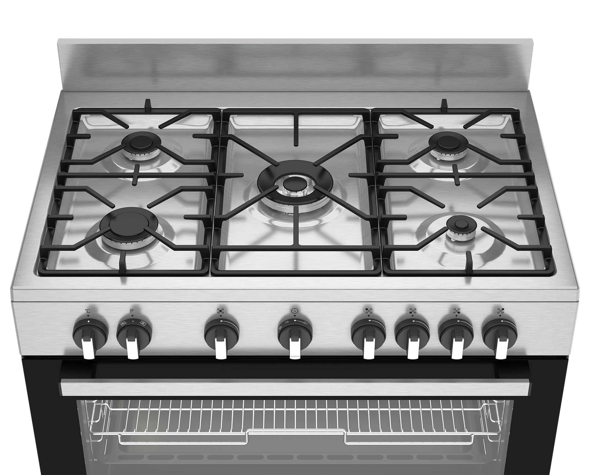 Defy Freestanding Gas/Electric Stove DGS90GEBIX-7