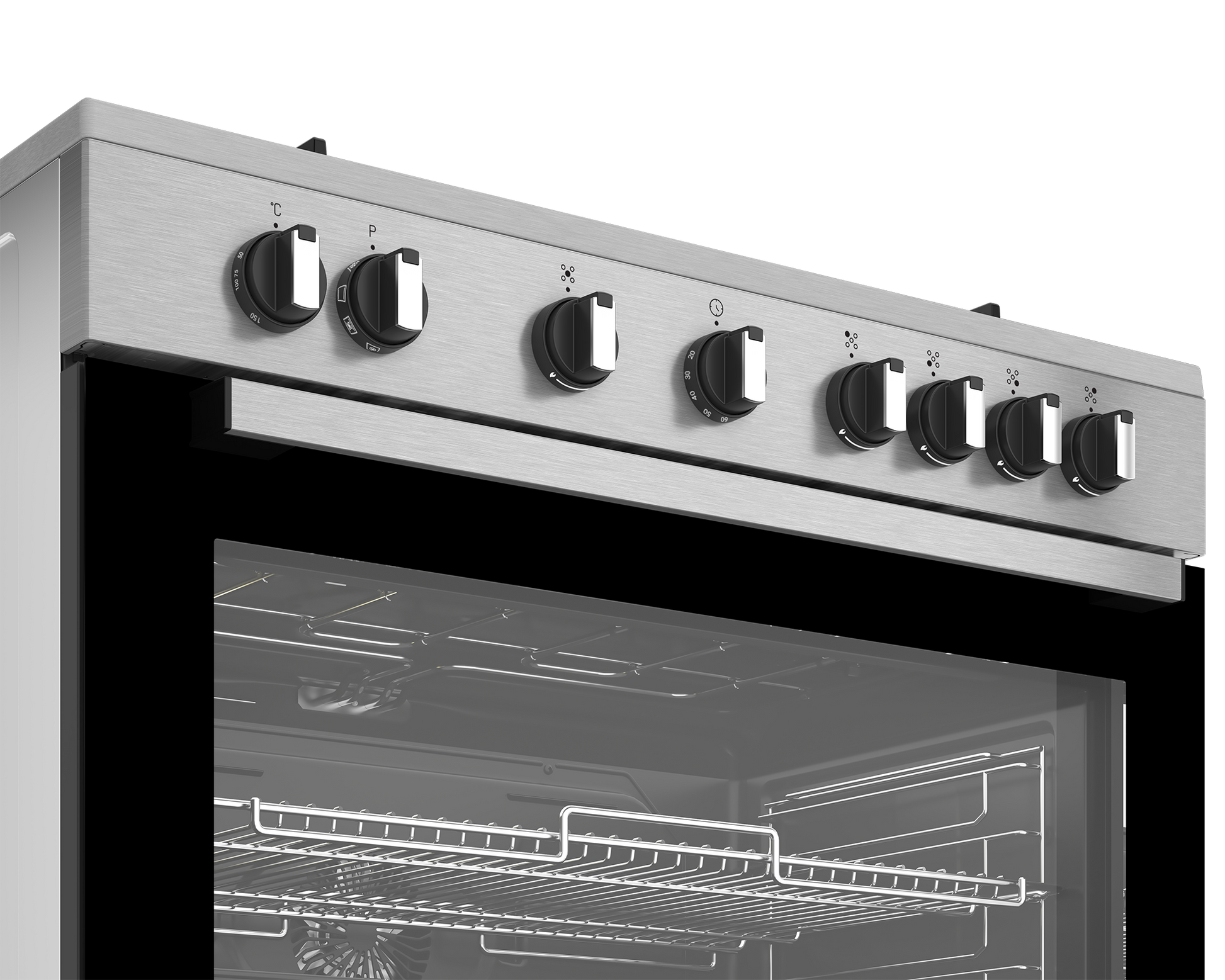 Defy Freestanding Gas/Electric Stove DGS90GEBIX-9