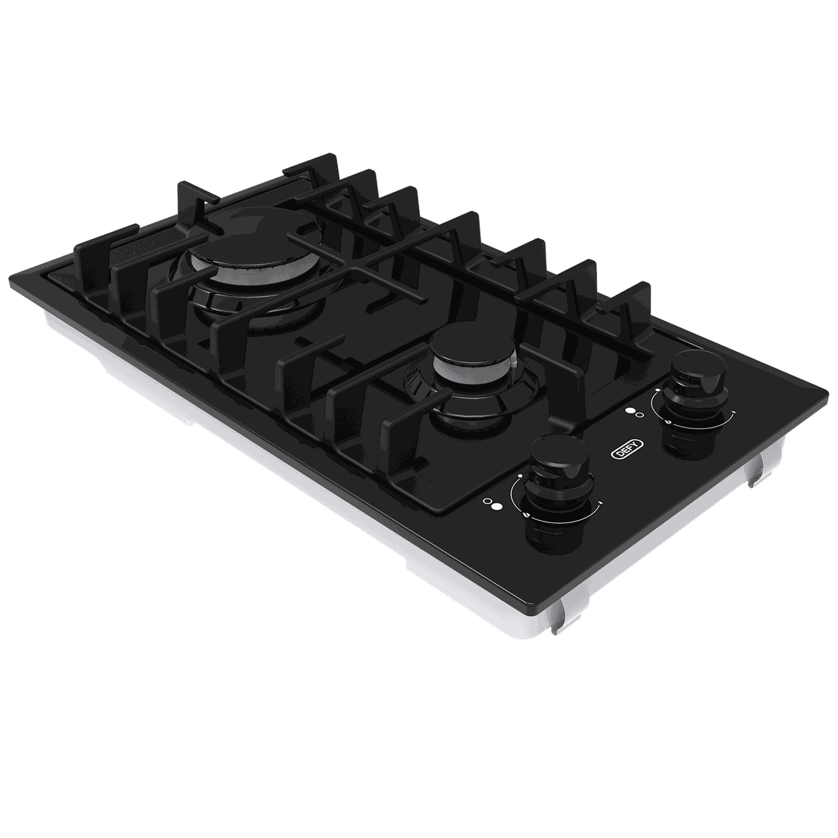 Defy Black Domino Gas Hob DHG135