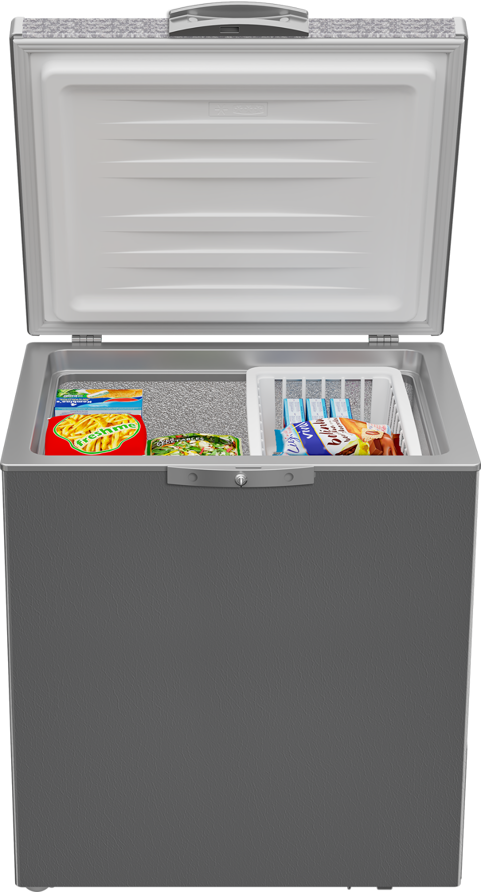 Defy 195L Chest Freezer Metallic DMF451