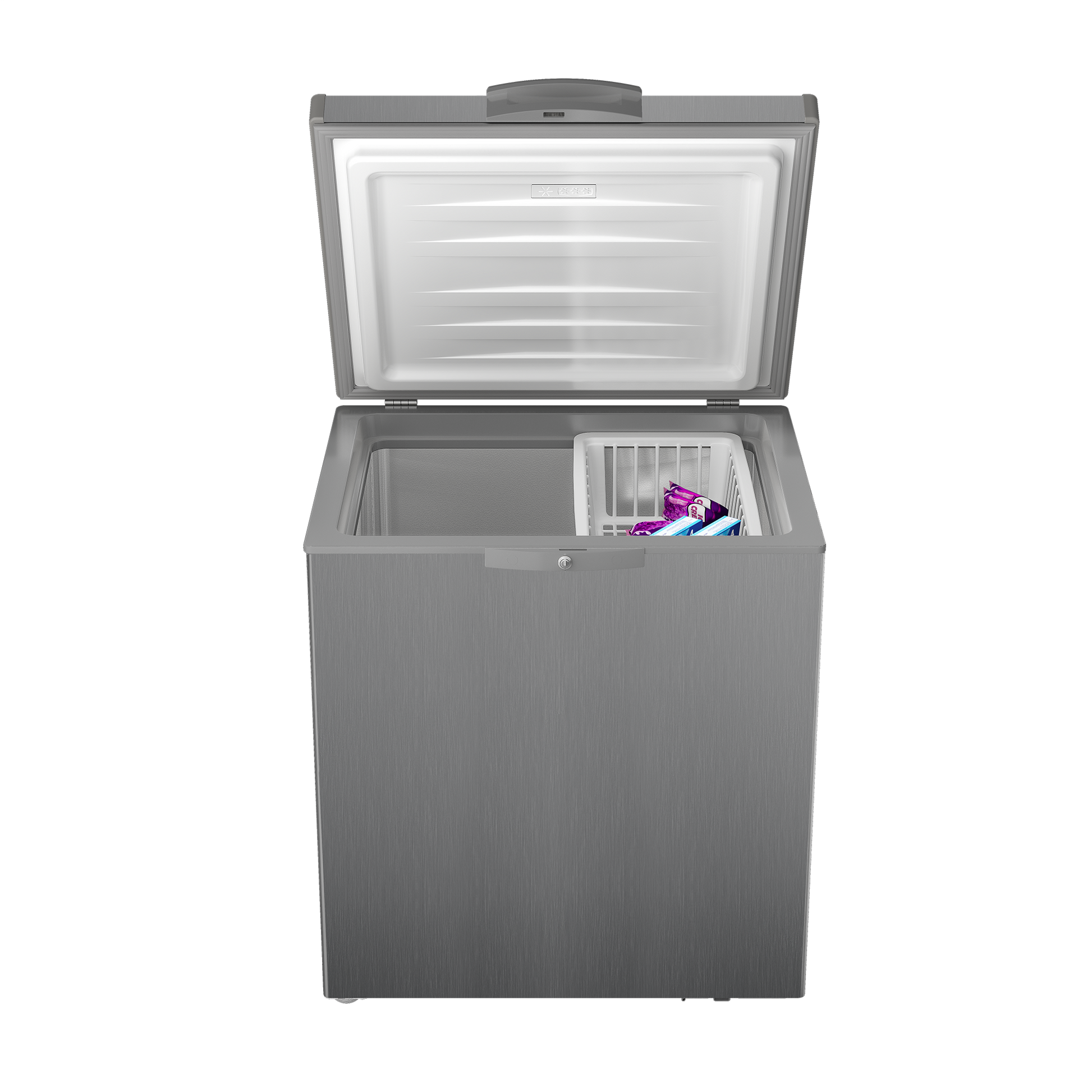 Defy 195L Chest Freezer Satin Metallic DMF513-7