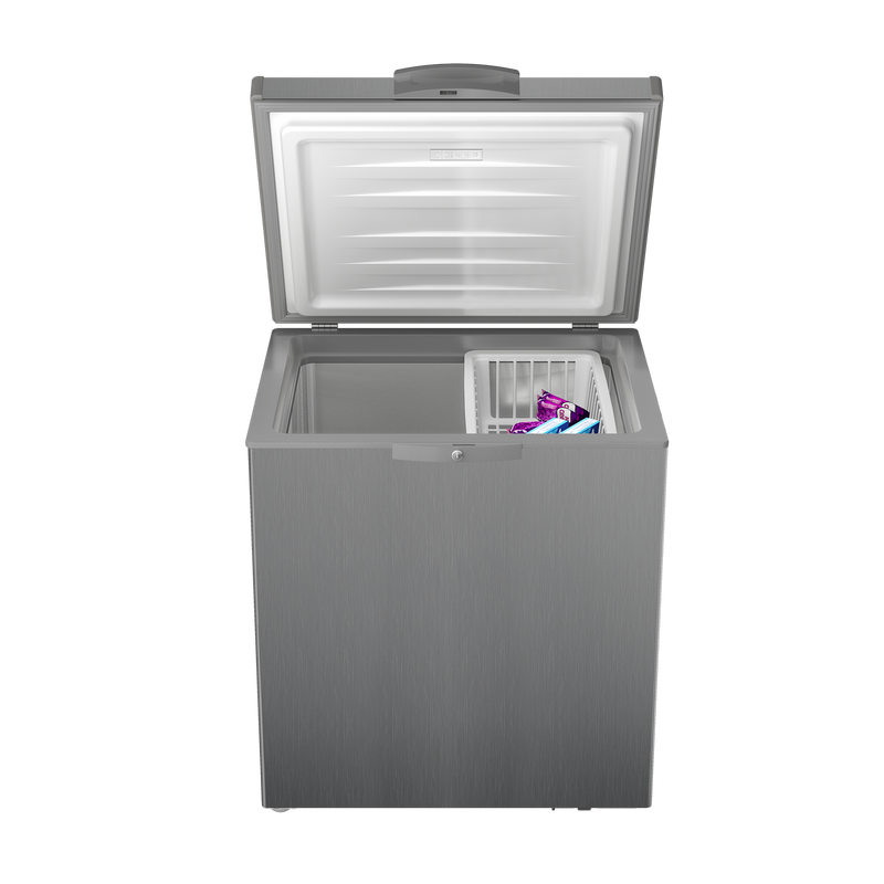 Defy 195L Chest Freezer Satin Metallic DMF513-7