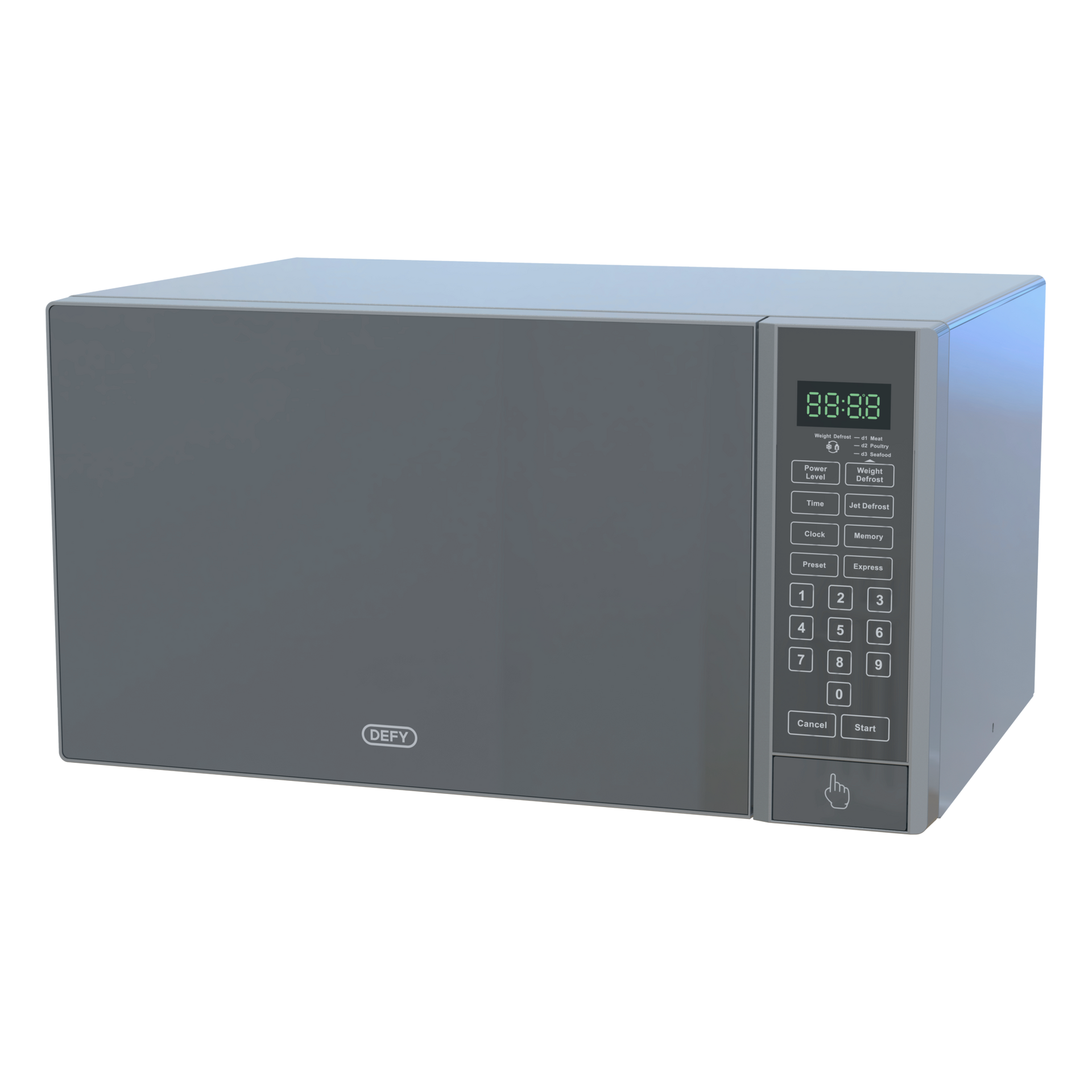 Defy 30L Microwave Oven Metallic DMO390