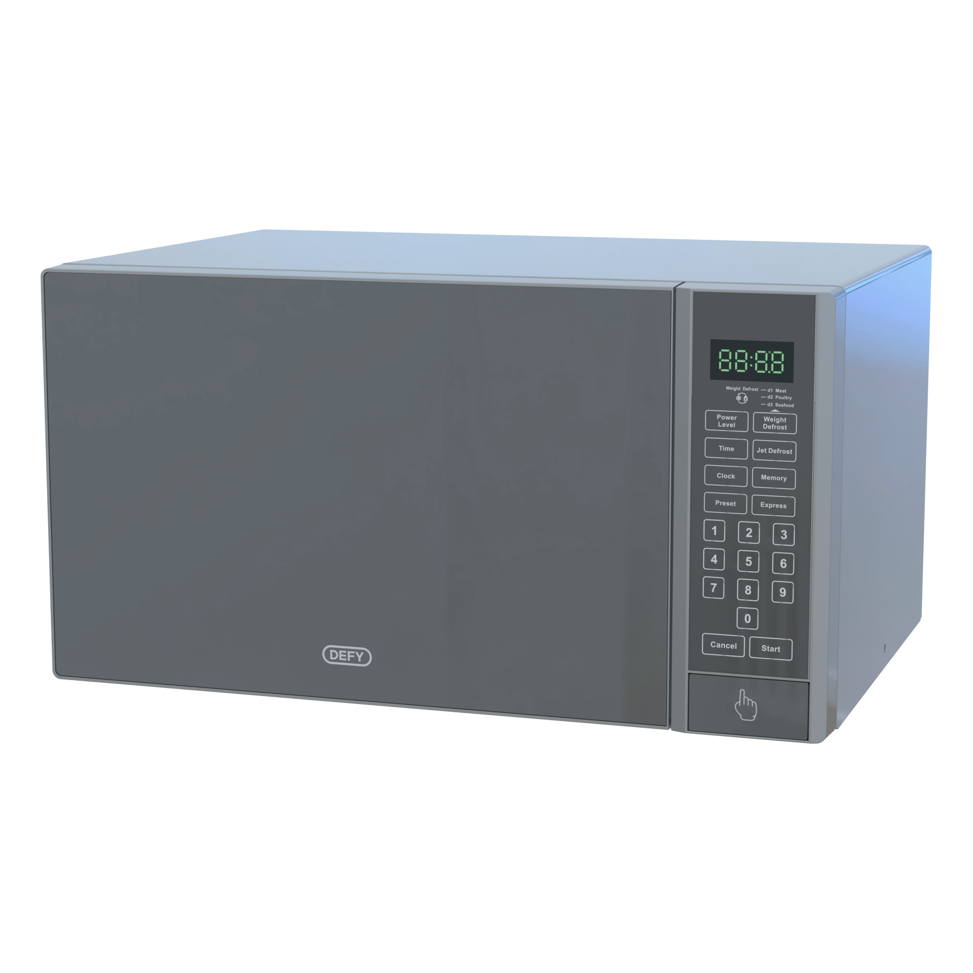 Defy 30L Microwave Oven Metallic DMO390