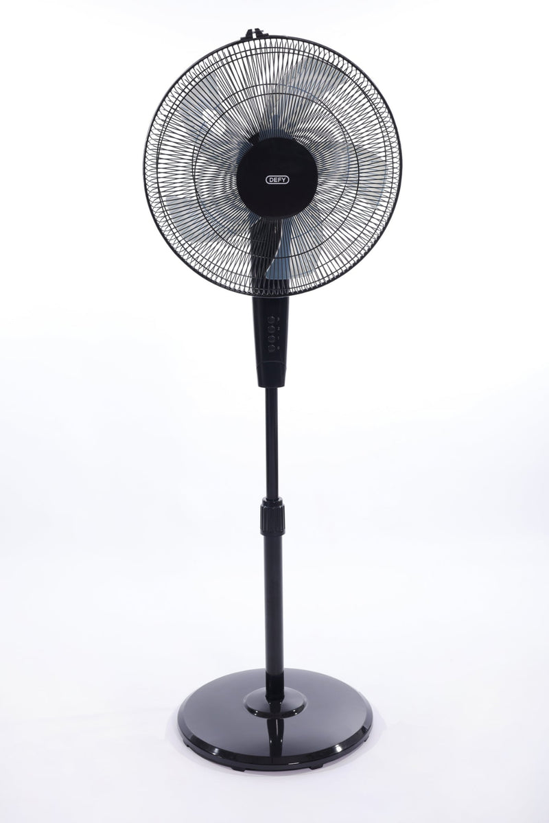 Defy 16 inch Black Pedestal Fan DSF1626B-1
