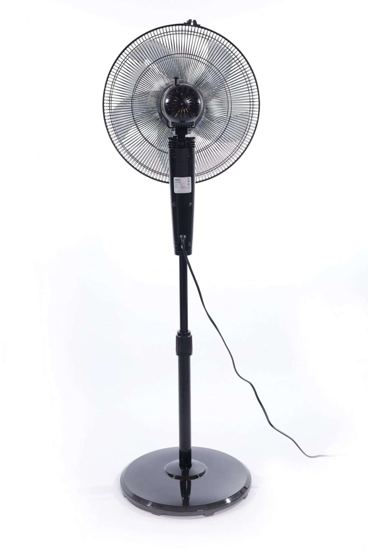Defy 16 inch Black Pedestal Fan DSF1626B-3