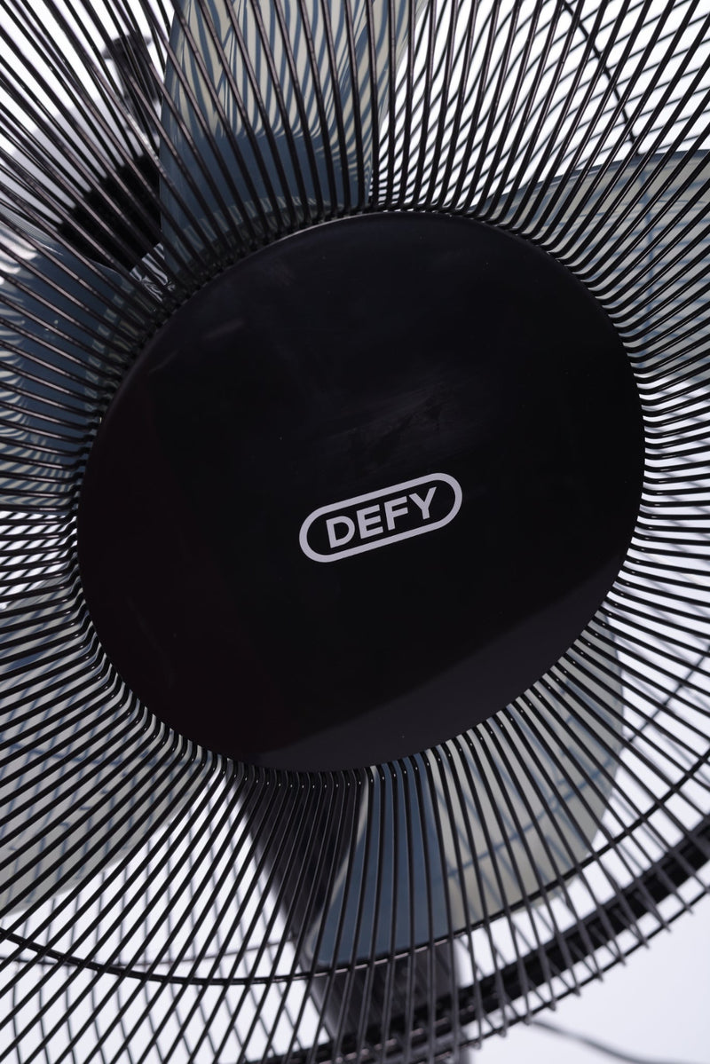 Defy 16 inch Black Pedestal Fan DSF1626B-4