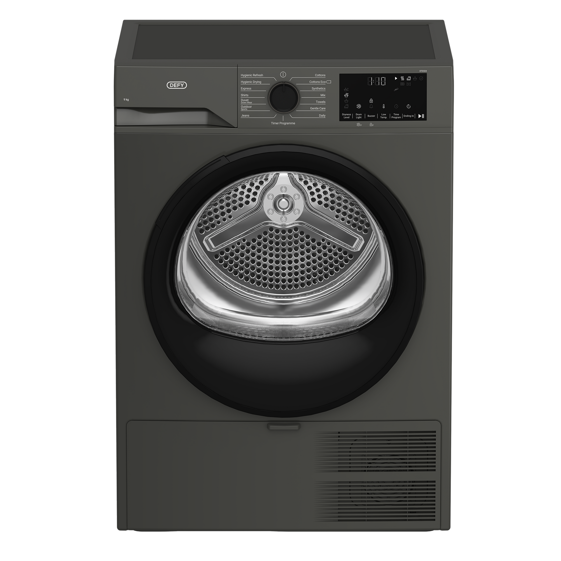 Defy 9kg Heat Pump Tumble Dryer Grey DTD324