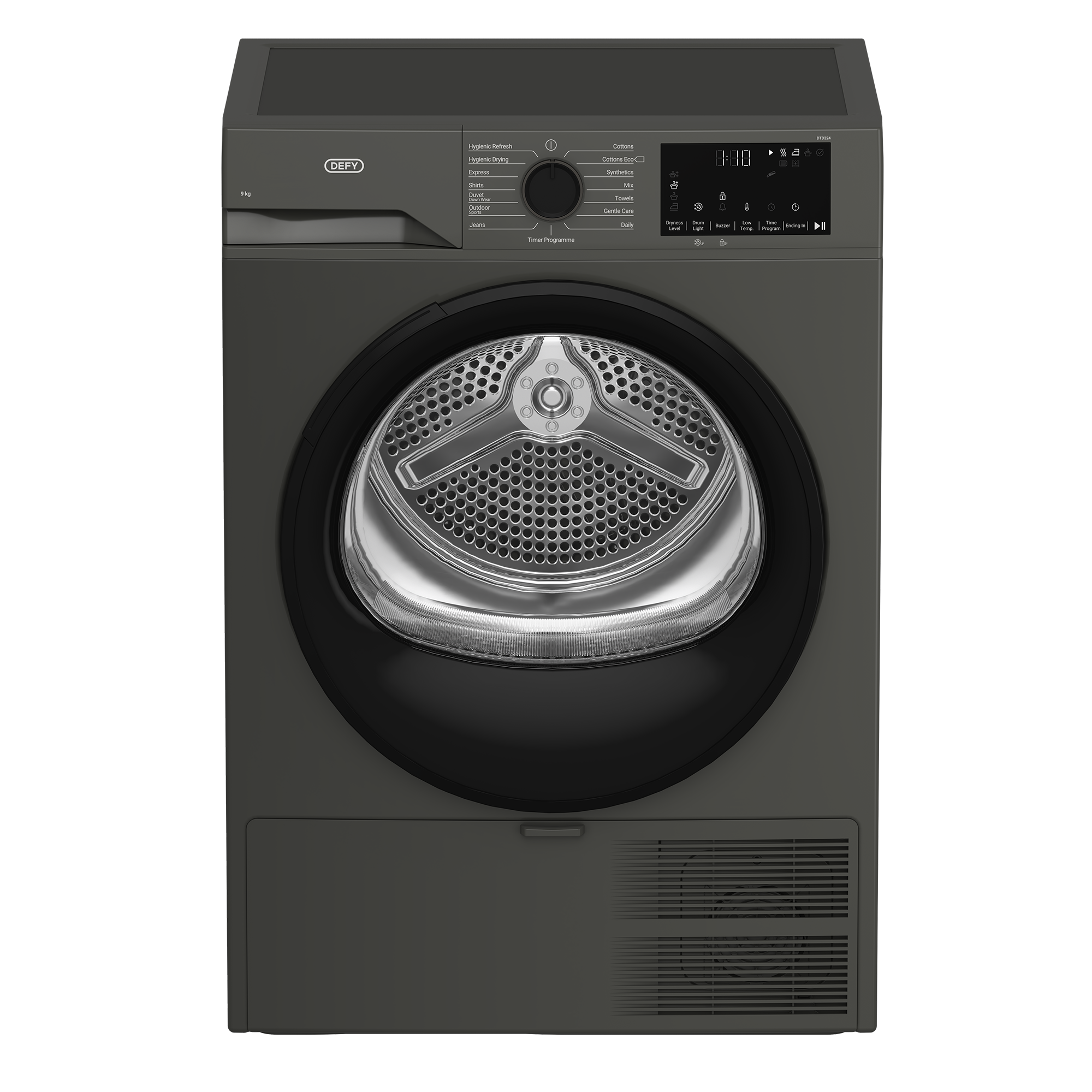 Defy 9kg Heat Pump Tumble Dryer Grey DTD324