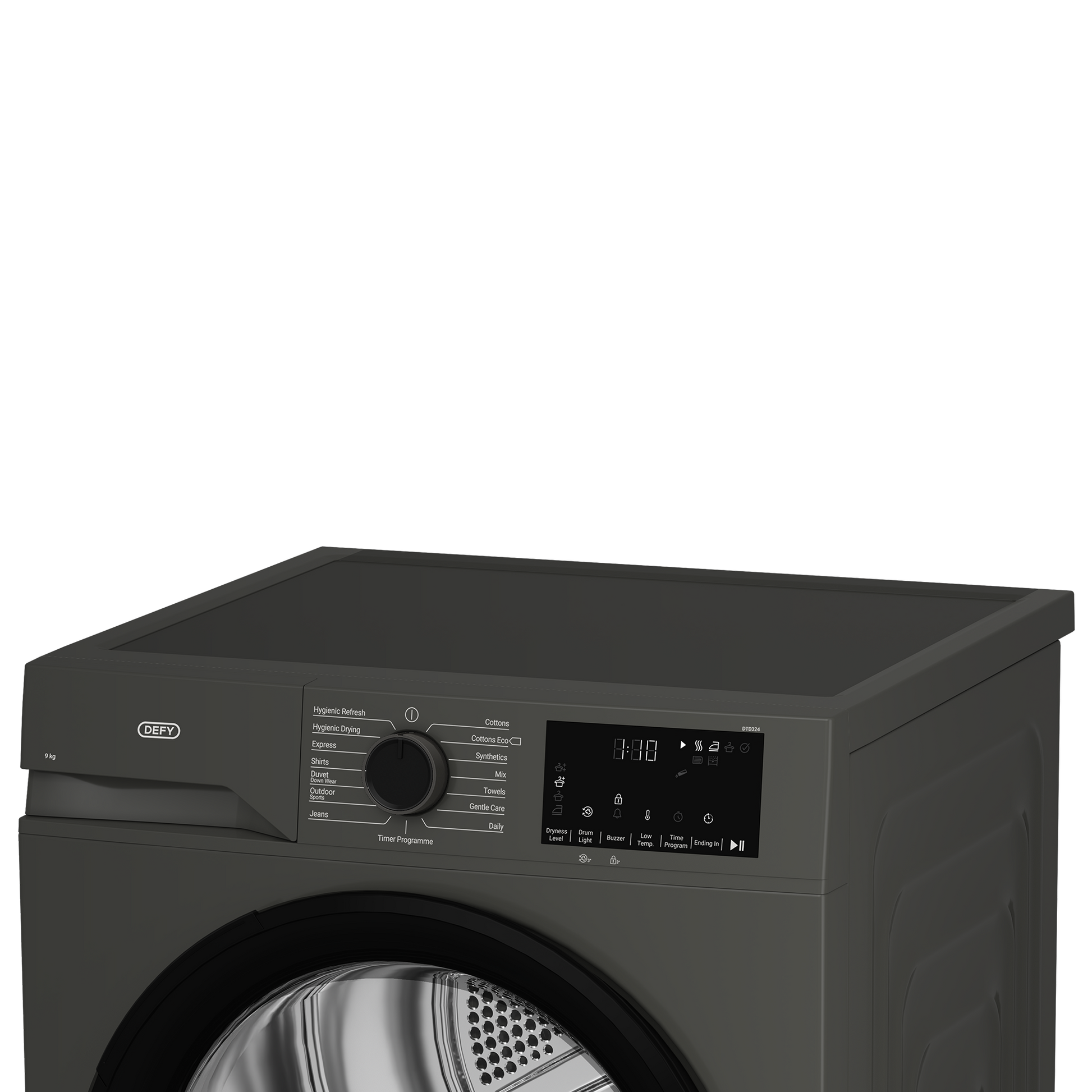Defy 9kg Heat Pump Tumble Dryer Grey DTD324-9