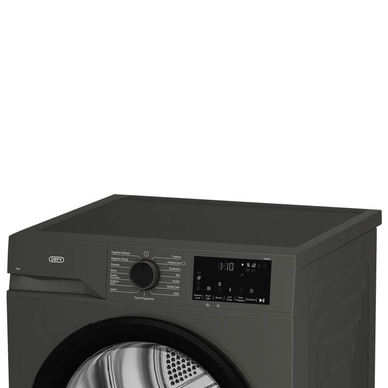 Defy 9kg Heat Pump Tumble Dryer Grey DTD324-9