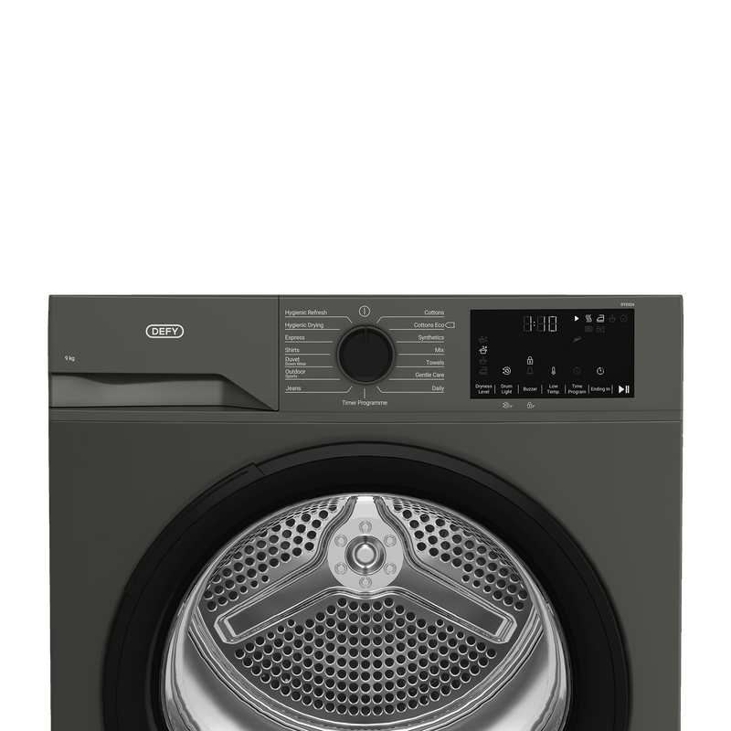Defy 9kg Heat Pump Tumble Dryer Grey DTD324-7