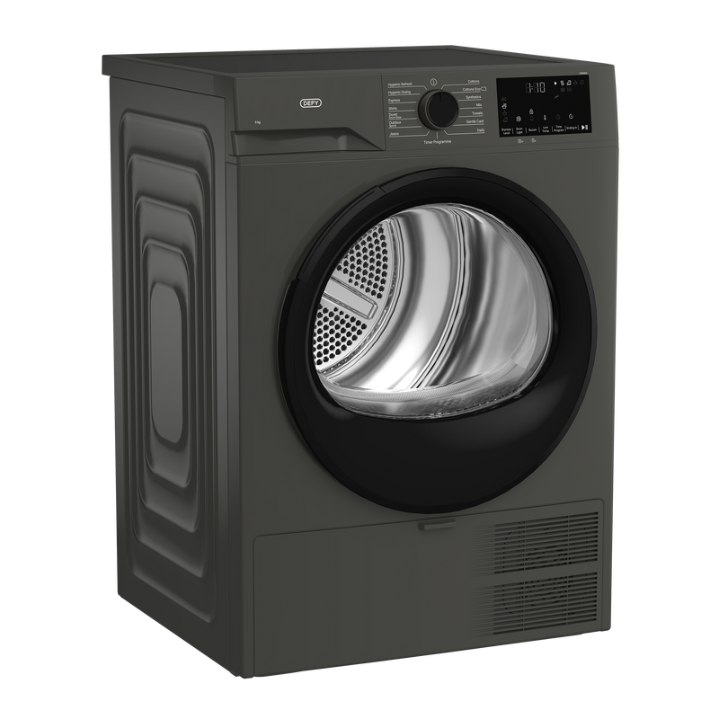 Defy 9kg Heat Pump Tumble Dryer Grey DTD324-2
