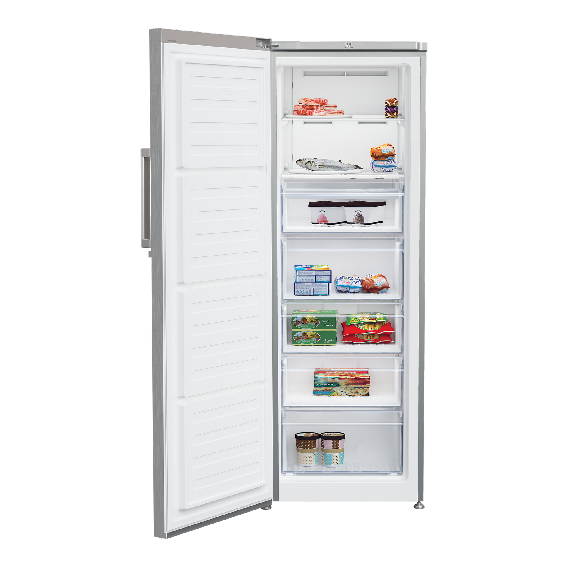 Defy 250L Full Freezer Titanium Inox DUF250-3