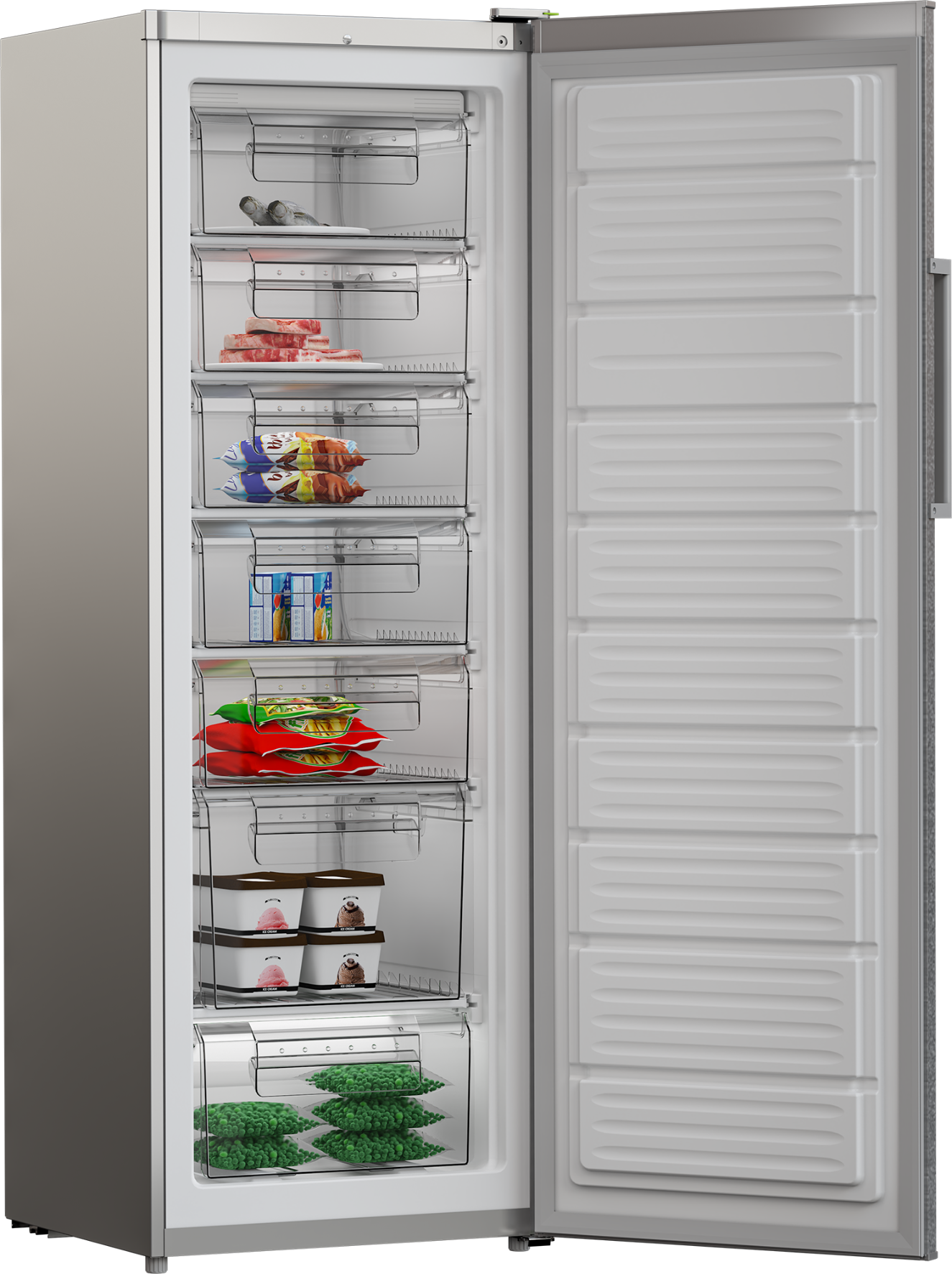 Defy 212L Upright Freezer Inox DUF300-3