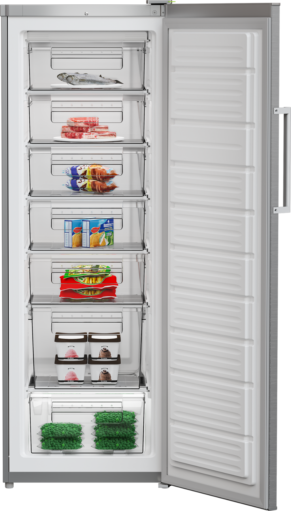 Defy 212L Upright Freezer Inox DUF300