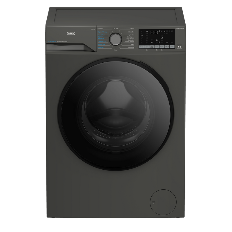 Defy 10/7kg Washer Dryer SteamCure Technology Manhattan Gray DWD328-1