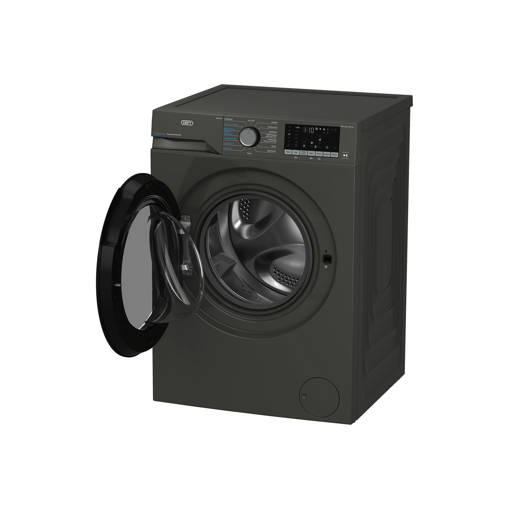Defy 10/7kg Washer Dryer SteamCure Technology Manhattan Gray DWD328-3