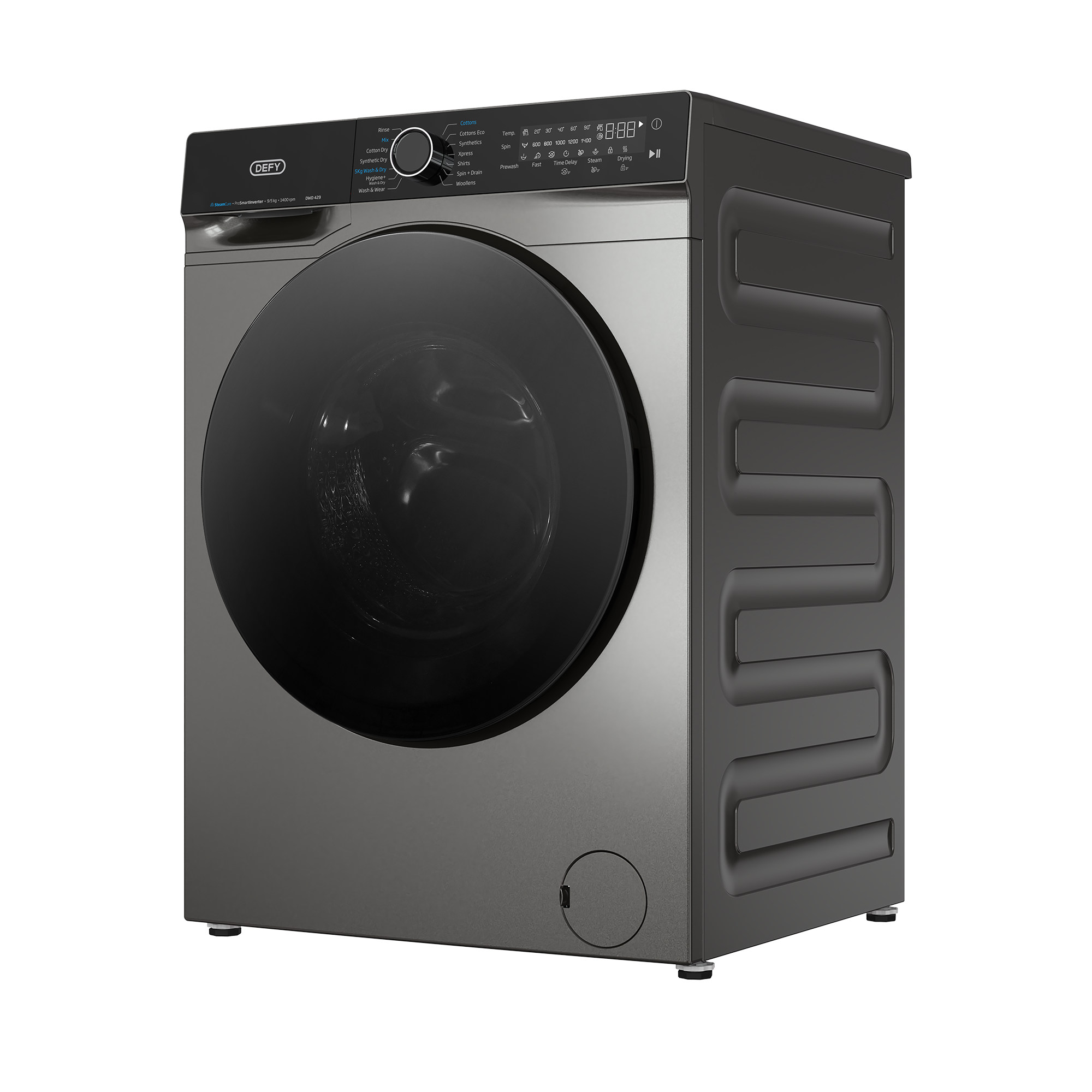 Defy 9/5Kg Washer Dryer SteamCure Technology Manhattan Gray DWD429
