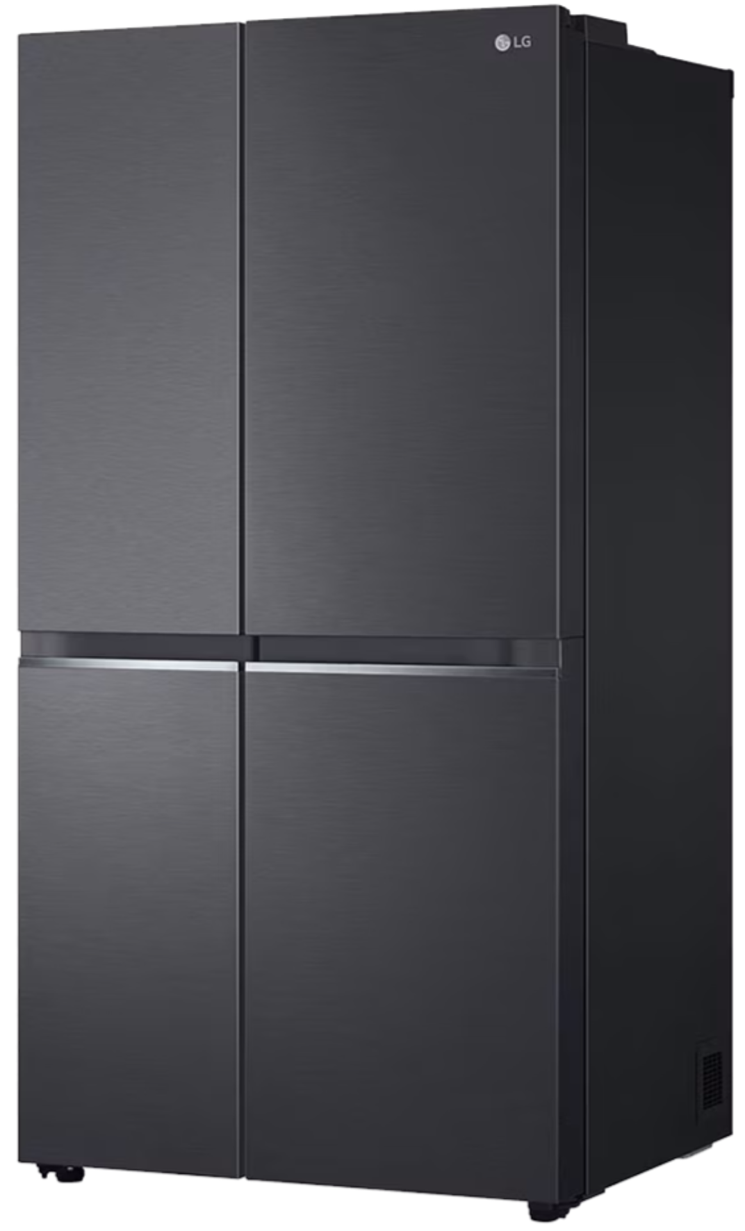 LG 647L Side-by-Side Fridge Matte Black GC-B257SQYL