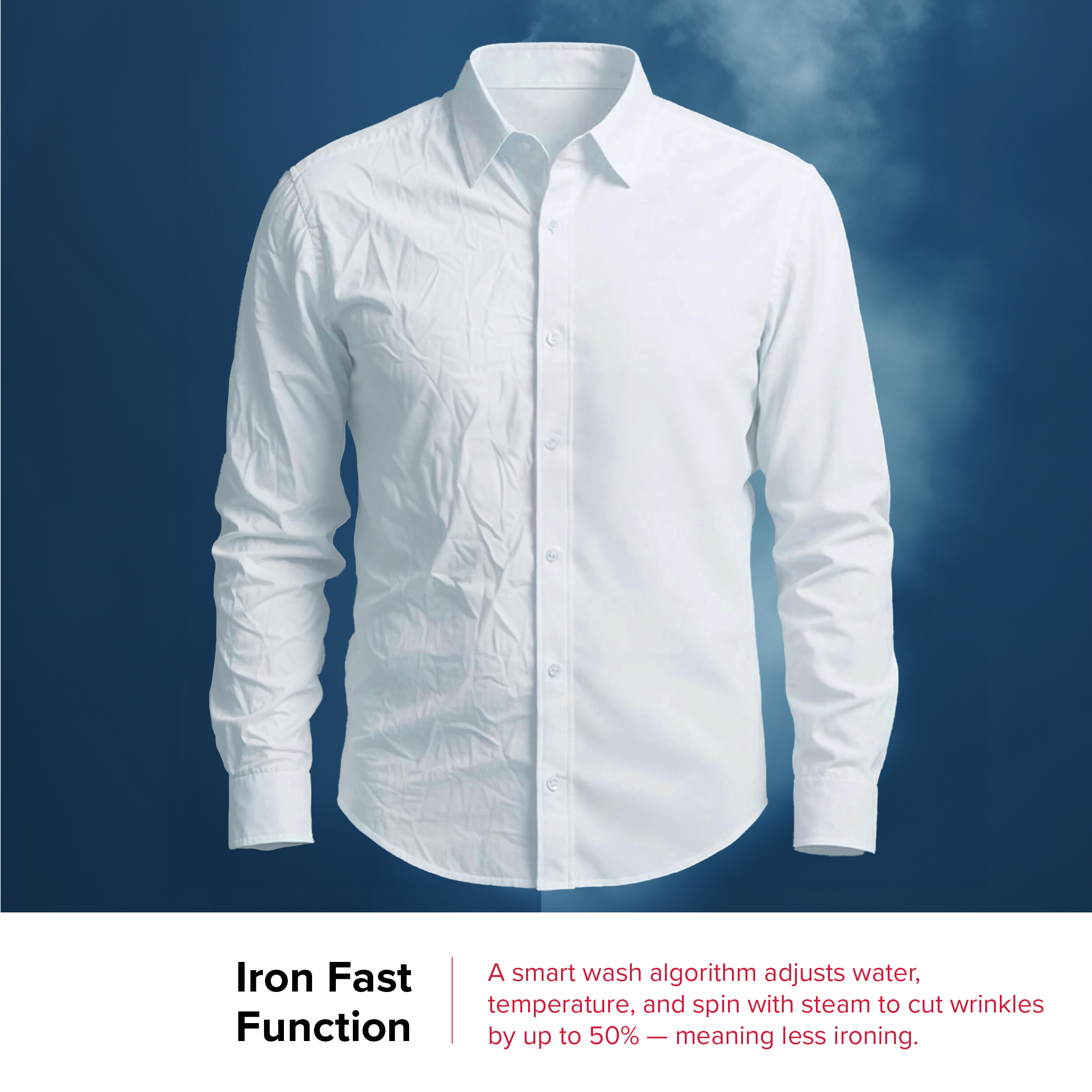 Defy 10/7kg Washer Dryer SteamCure Technology Manhattan Gray DWD328