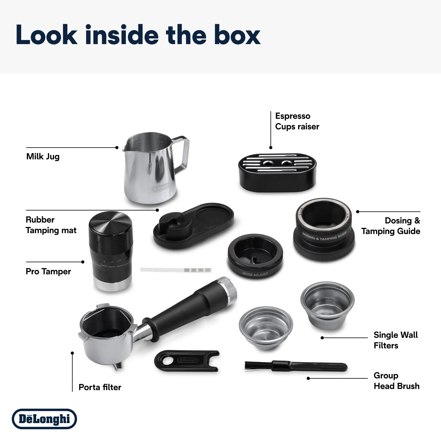 Delonghi - La Specialista Touch Manual Pump Espresso Machine  EC9455.M