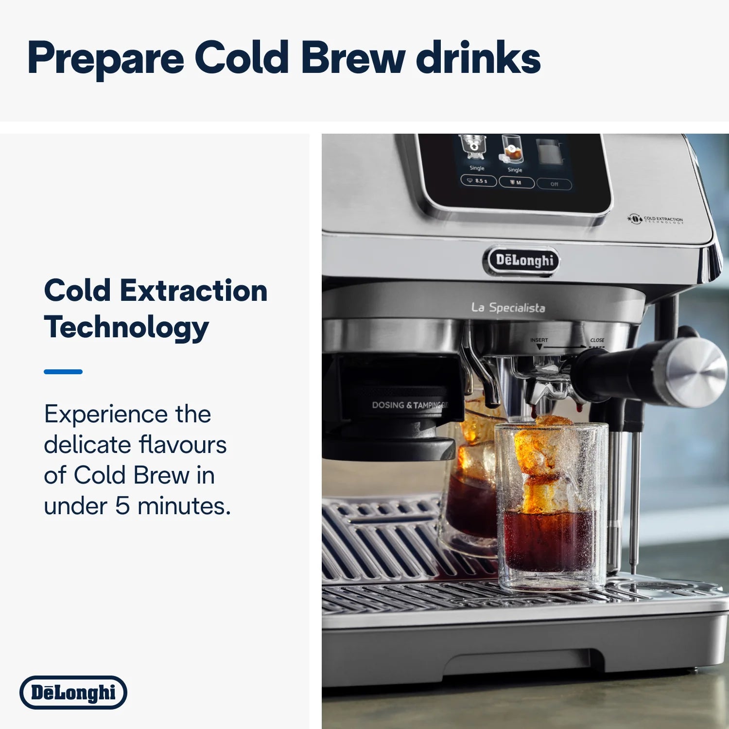 Delonghi - La Specialista Touch Manual Pump Espresso Machine  EC9455.M