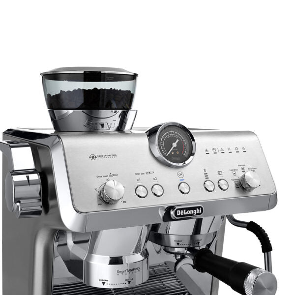 Delonghi La Specialista Opera Manual Pump Coffee Machine Stainless Steel EC9555.M-4
