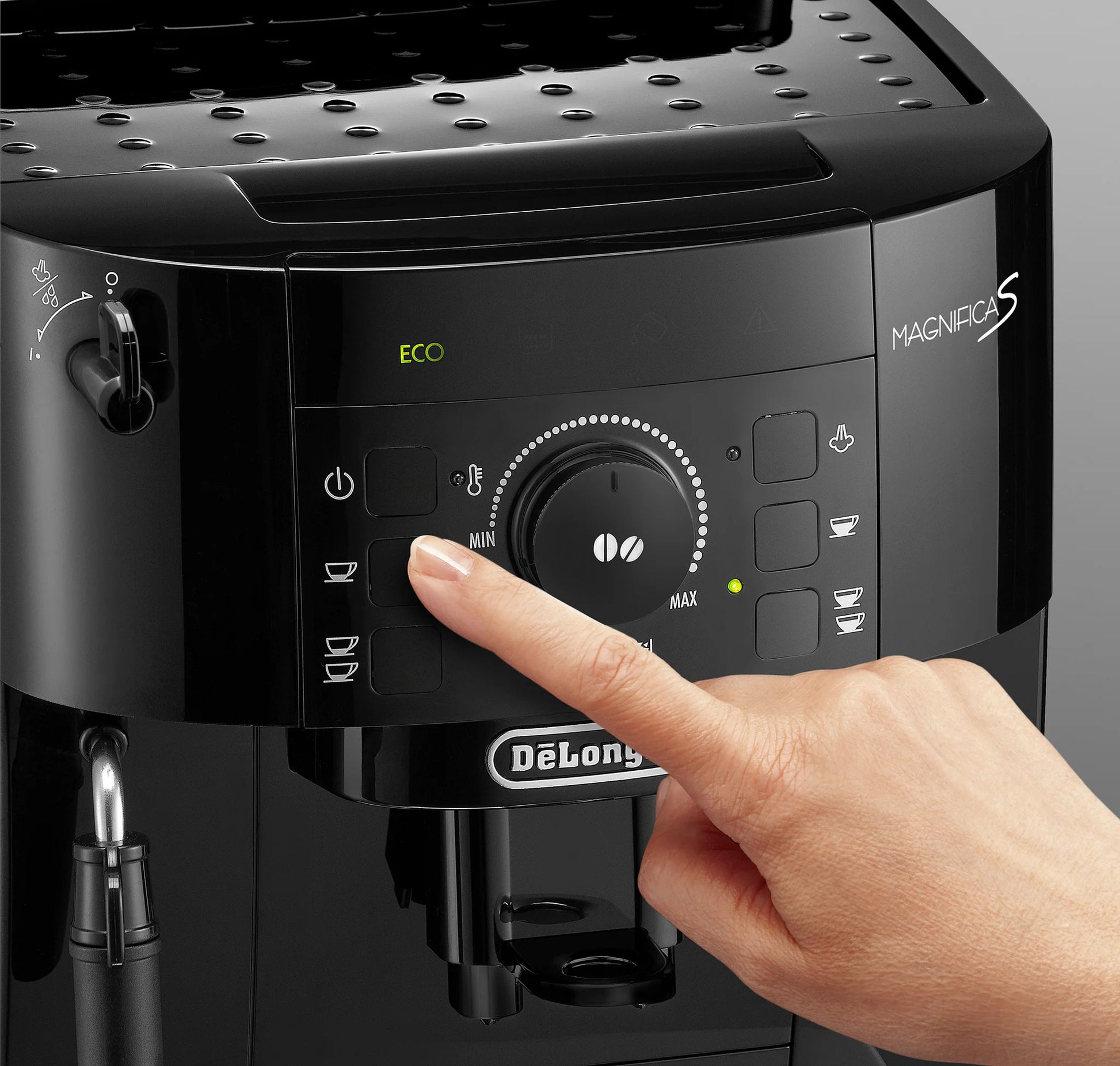 DeLonghi Magnifica S Bean to Cup Coffee Machine ECAM12.121.B-4