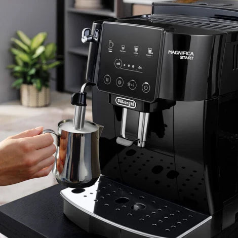 DeLonghi Magnifica Start + Milk Bean to Cup Coffee Machine Black ECAM220.60.B-8