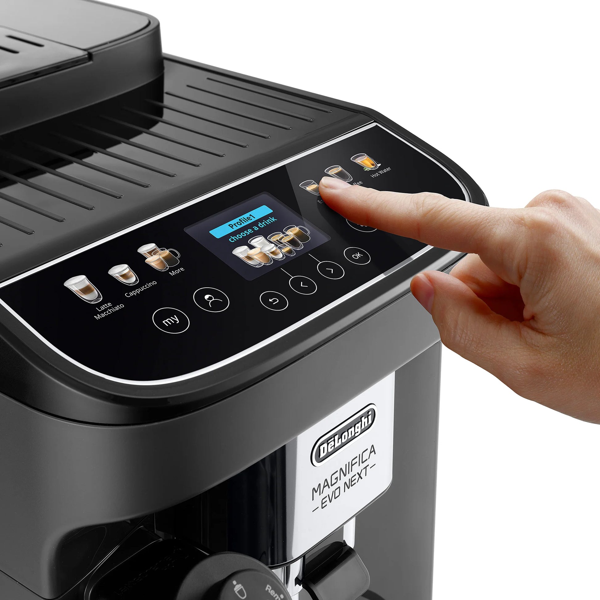 DeLonghi Magnifica Evo Next Bean to Cup Black ECAM310.60.GB-4
