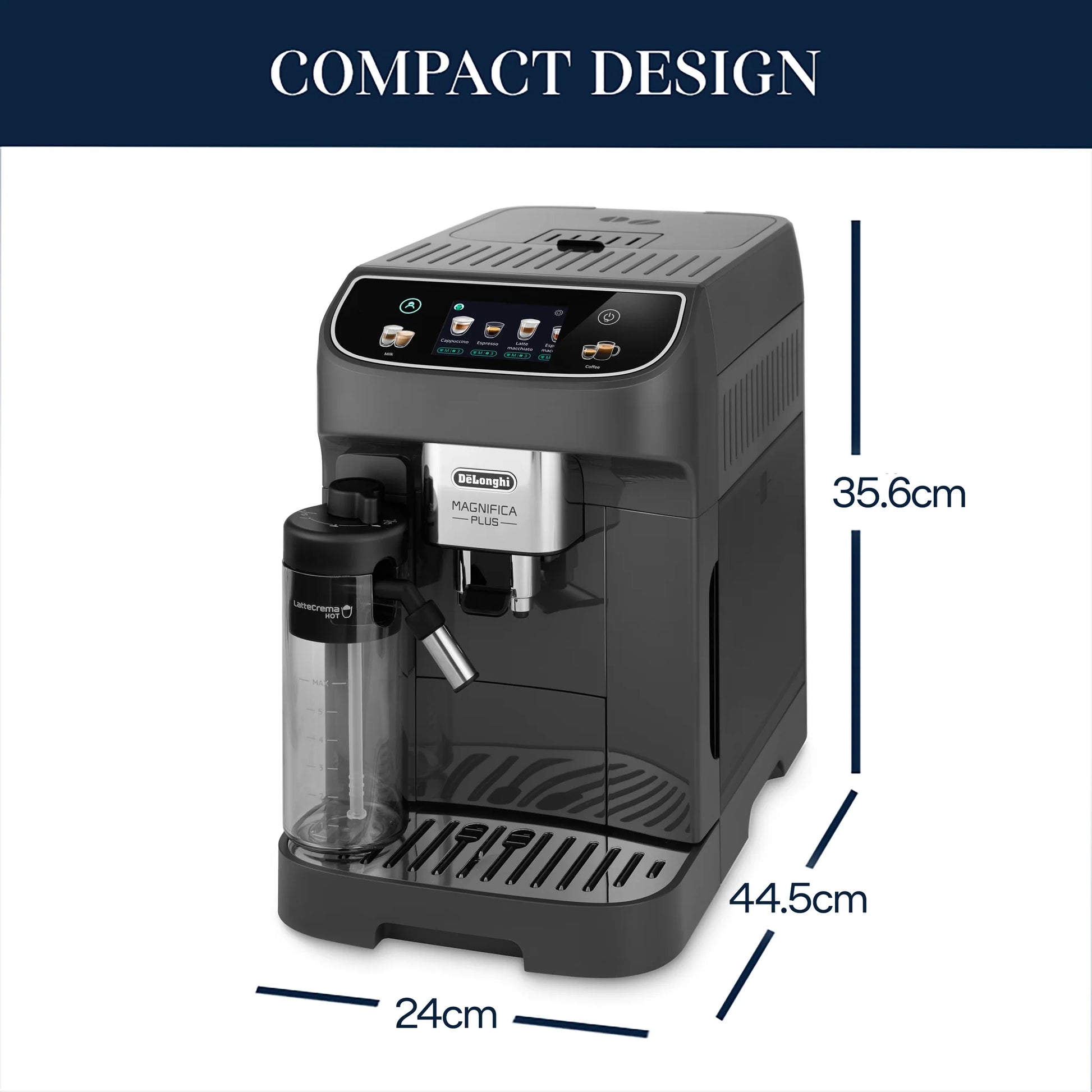 Delonghi Magnifica Plus Bean to Cup Coffee Machine ECAM320.61.G-7
