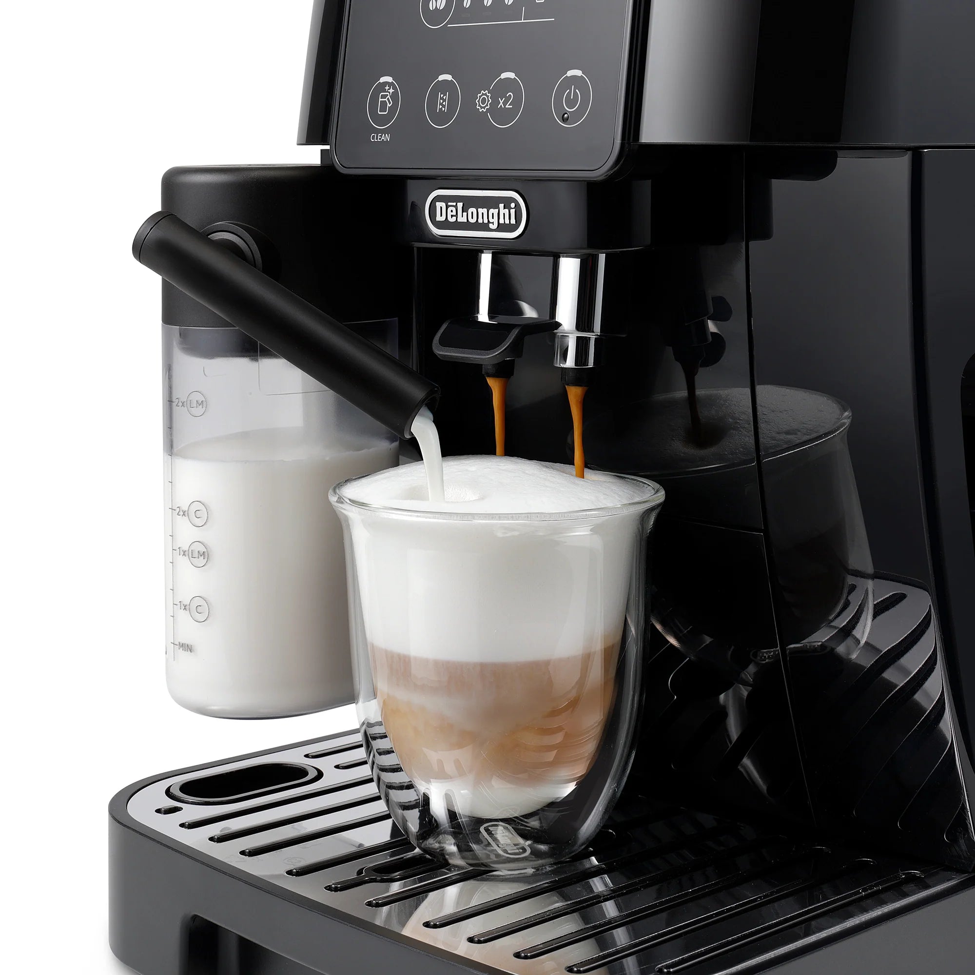 DeLonghi Magnifica Start + Milk Bean to Cup Coffee Machine Black ECAM220.60.B