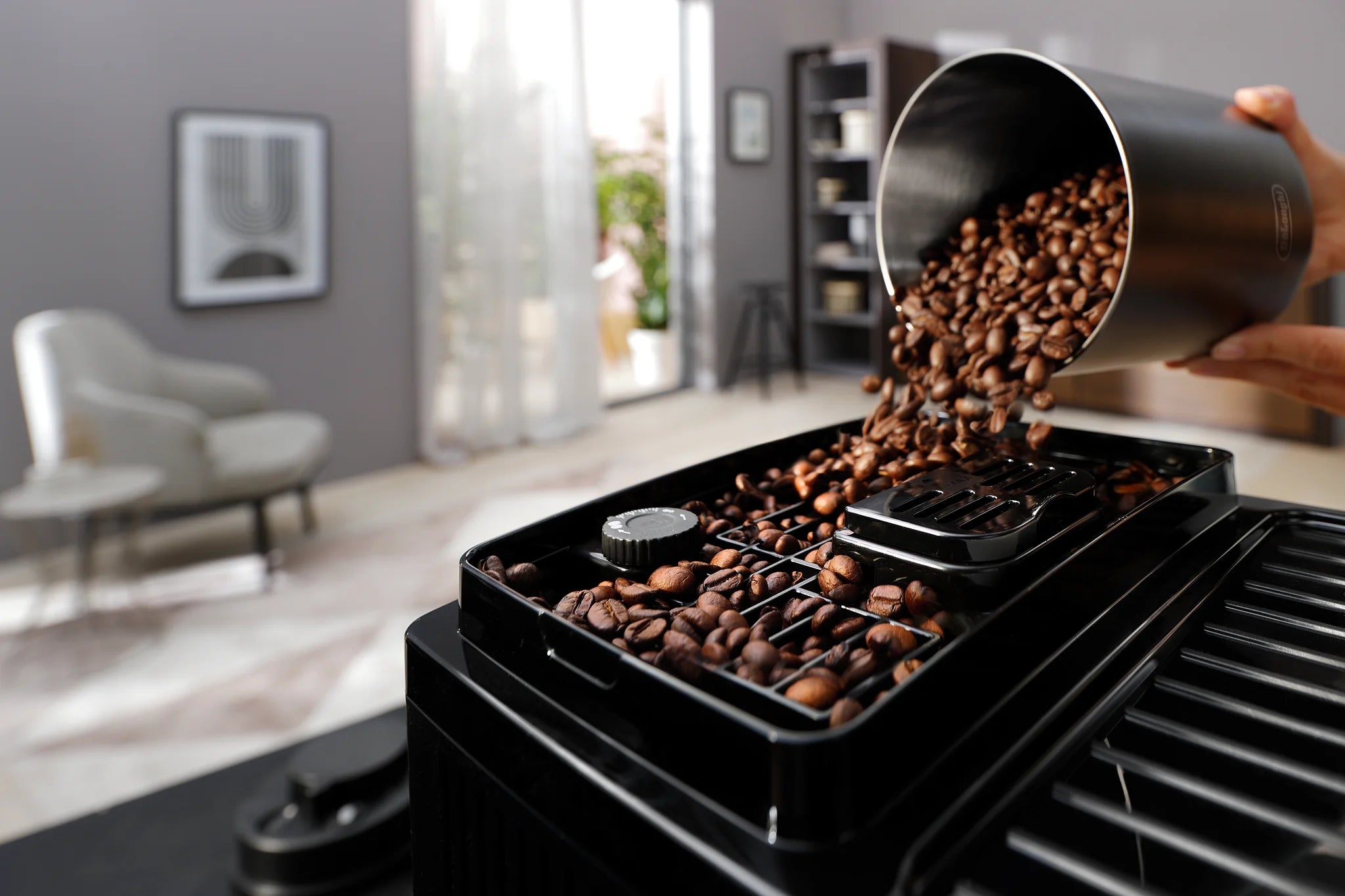 DeLonghi Magnifica Start + Milk Bean to Cup Coffee Machine Black ECAM220.60.B