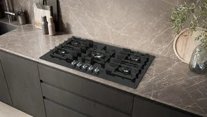 Siemens iQ500 Gas Hob 90 cm Tempered glass, Black EP9A6QI40M-3