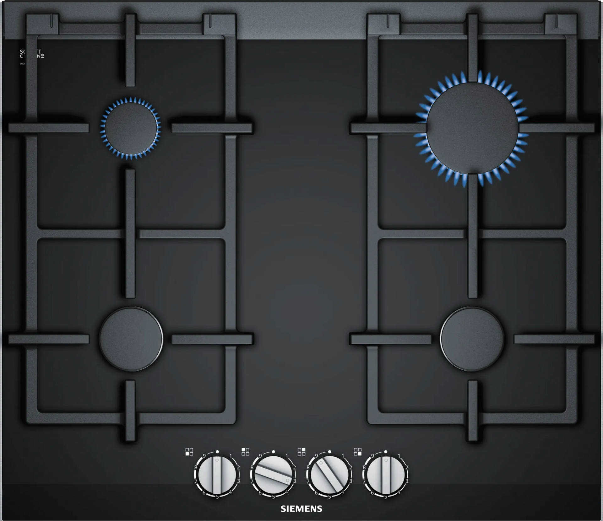 Siemens Gas Hob Black ER6A6PB70Z