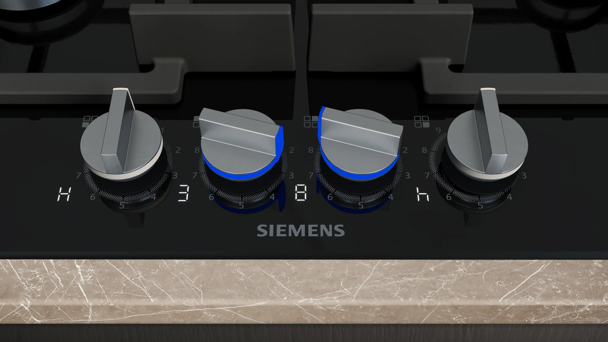 Siemens iQ700 Gas Hob 60 cm Tempered glass Black ER6A6PH40Z-4