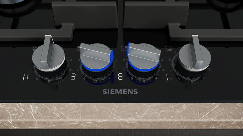 Siemens iQ700 Gas Hob 60 cm Tempered glass Black ER6A6PH40Z-4