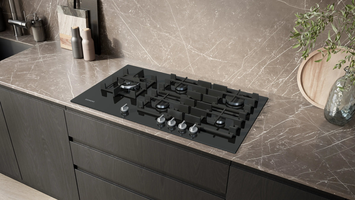 Siemens iQ700 Gas Hob 90 cm Tempered glass Black ER9A6SH40Z-3