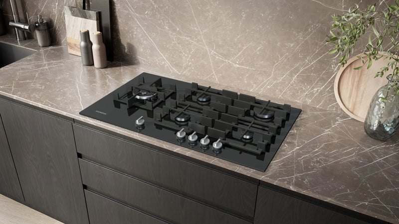 Siemens iQ700 Gas Hob 90 cm Tempered glass Black ER9A6SH40Z-3