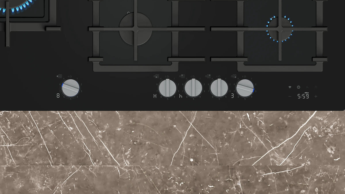 Siemens iQ700 Gas Hob 90 cm Tempered glass Black ER9A6SH40Z-2