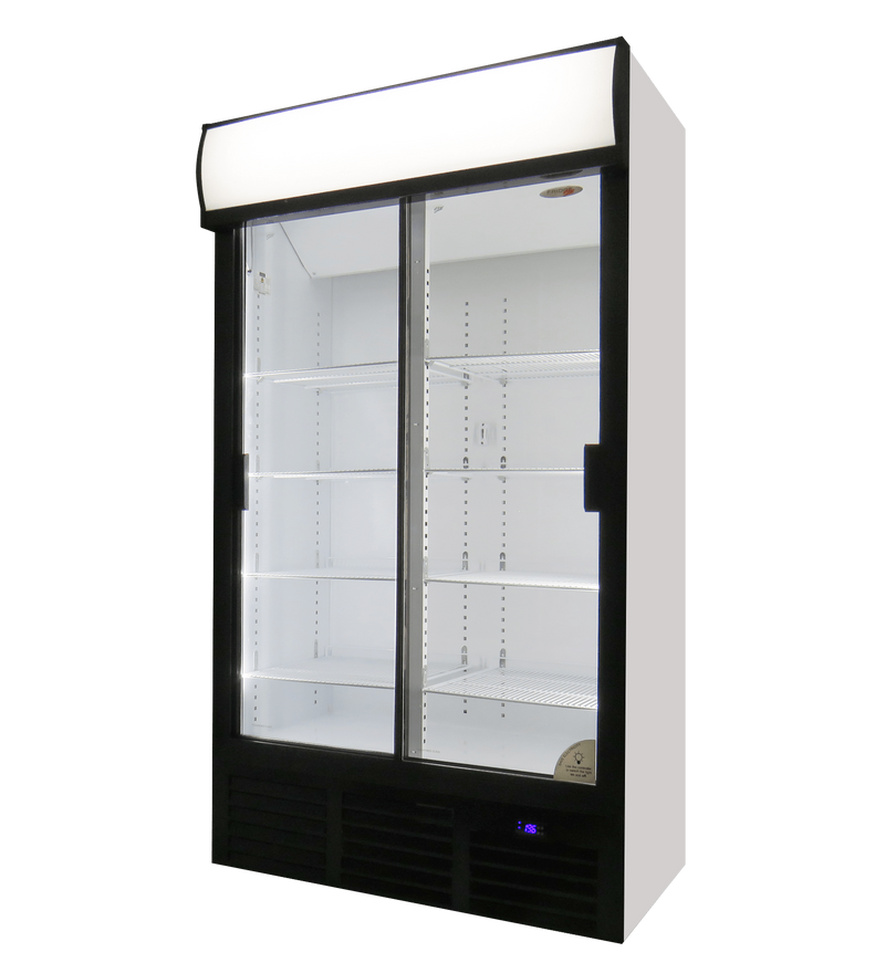 Fridgestar 663L 2 Sliding Door Display Fridge ES1140SL-2