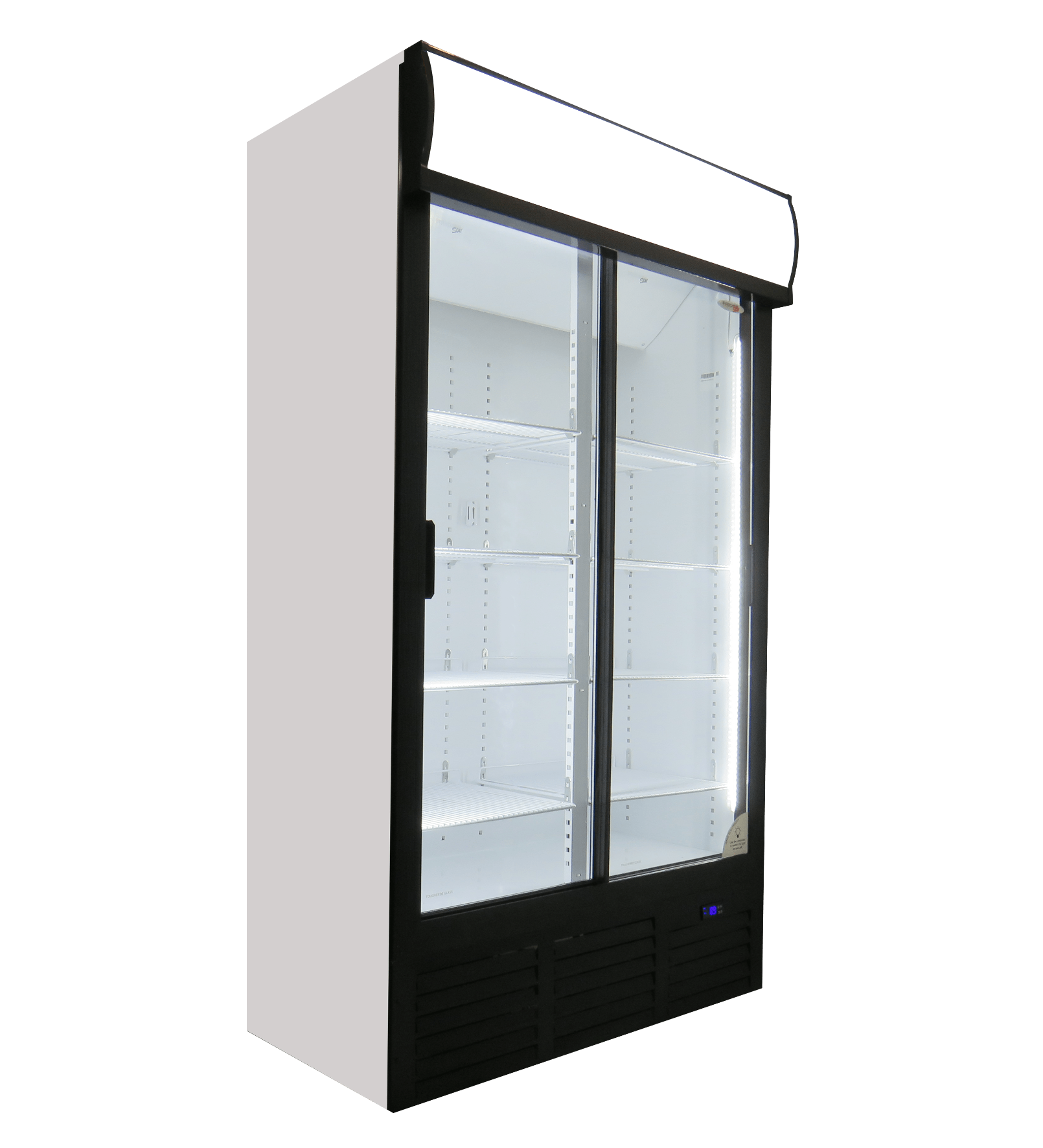 Fridgestar 663L 2 Sliding Door Display Fridge ES1140SL