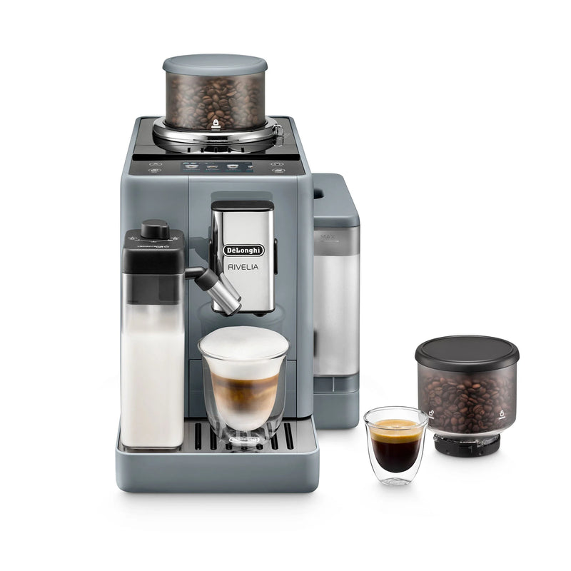 Delonghi Rivelia Bean to Cup Coffee Machine Pebble Grey EXAM440.55.G-1