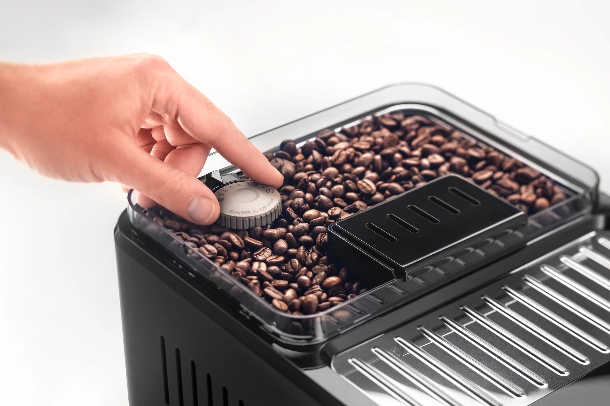 DeLonghi Eletta Explore Bean to Cup Coffee Machine Silver ECAM450.65.S