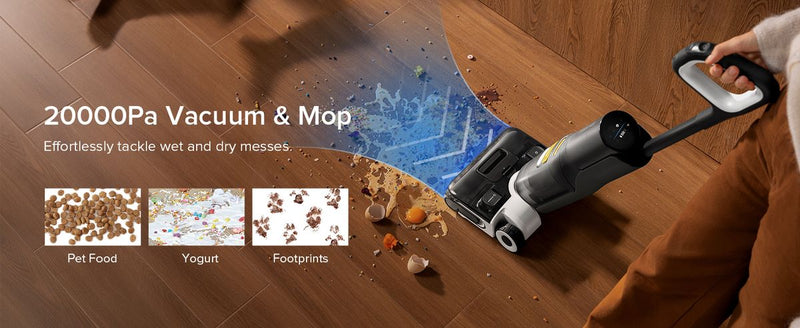 Roborock Smart Cordless Wet & Dry Upright Vacuum Cleaner Black F25ACE-5