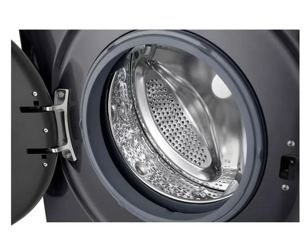 LG 7kg Front Loader Washing Machine Black F2Y1HYP6J-4